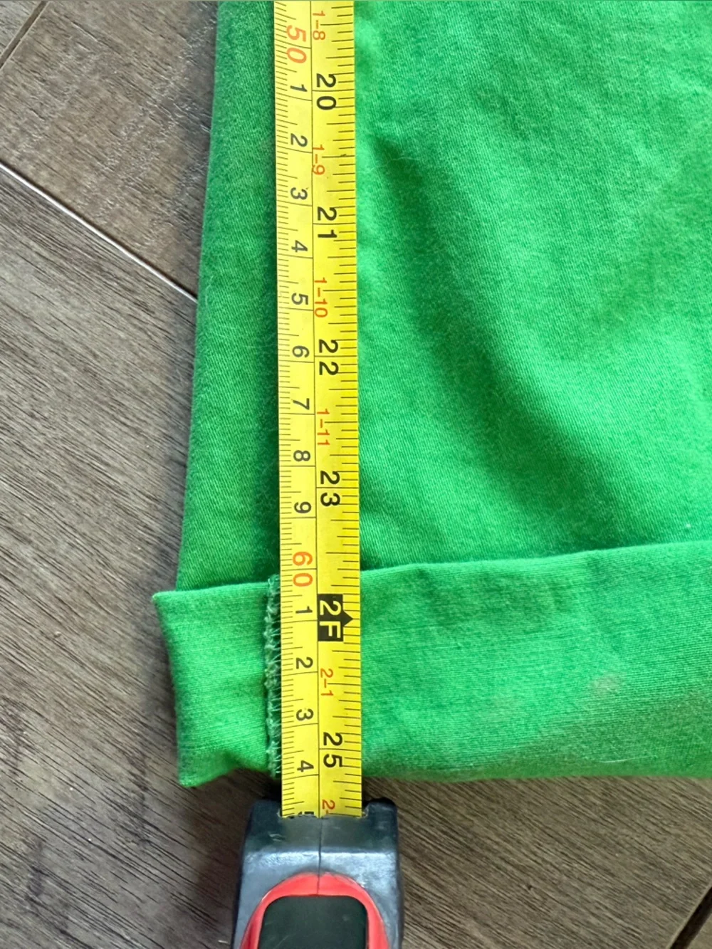 Tommy Hilfiger Green Cropped Chino Pants Women’s Size 8 - Picture 7 of 8